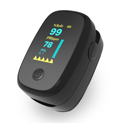 Portable Sugar GlucoPulse Guard Finger Pulse Oximeter