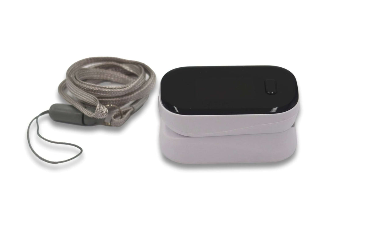 Portable Sugar GlucoPulse Guard Finger Pulse Oximeter